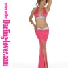 Pink Sexy Spandex Two Pcs Clubwear