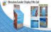 Advertising Corrugated Floor Display Stands , Retail Display Shelf