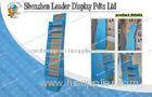 Portable Corrugated Floor Display Stands , Greeting Card Display Racks