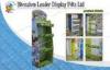 Cardboard Pop Floor Display Stands For Supermarket Promotion