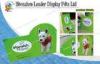 Product Cardboard Display Shelf , Pop Up Trade Show Displays