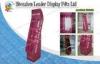 Advertising Carton Corrugated Cardboard Display , Wine Floor Display Racks