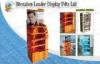 Attractive Floor Cosmetic Display Racks For Supermarket