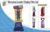 Free Standing Cosmetic Display Racks Cardboard For Mildy Wash