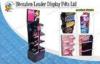 Six Cells Cardboard Cosmetic Display Racks For Products Promotion