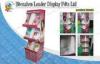 Three Tier Cardboard Carton Displays For Underwear Retail Stores