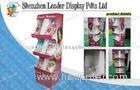 Three Tier Cardboard Carton Displays For Underwear Retail Stores