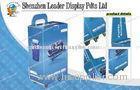 Advertising Pop Cardboard Trolley Box With Wheels For Supermarket