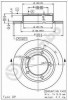 Front Brake Disc 2121-3501070 LADA NIVA II