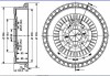 Rear Brake Drum 2101-3502070 LADA TOSCANA