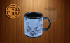 5-20oz,stoneware,porcelain,super white porcelain mugs,print the logo,decal mug