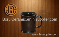 Color Glaze Mug,5-20oz,stoneware,porcelain,print the logo