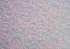 Nylon Cotton Guipure Corded Lace Fabric with Red / Brown Color CY-LW0679
