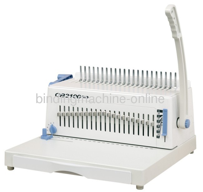 Desktop Plastic Ring Comb Binding Machine