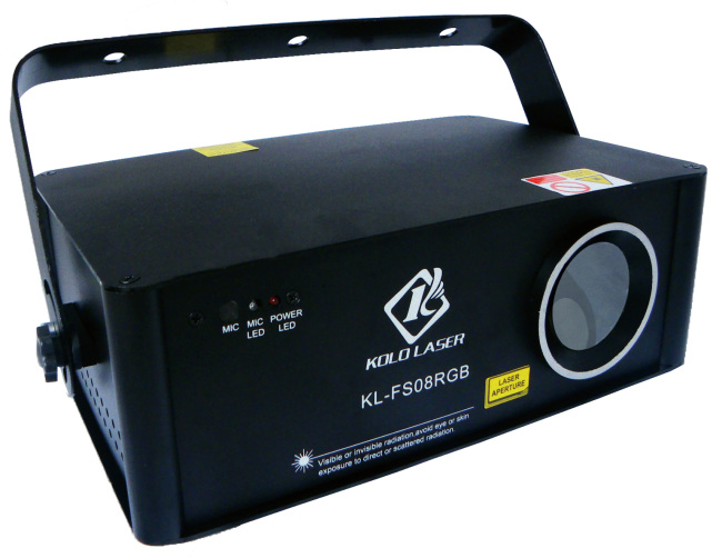 KL-FS08RGB 480mW full color laser RGB for night club, dj light