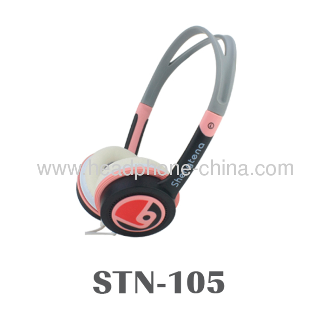 2013 Christmas Colorful Light-Weight Stereo On-Ear Headphones STN-105
