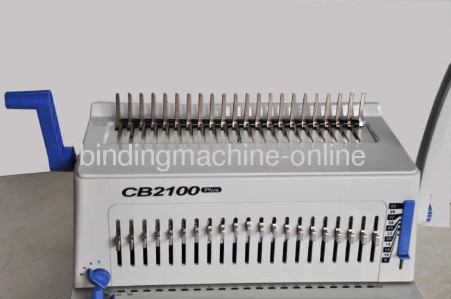 Desktop Plastic Ring Comb Binding Machine