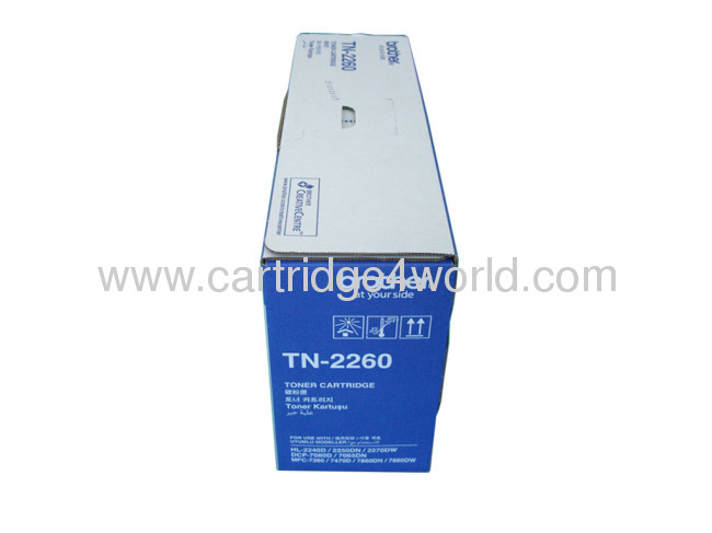 High Quality Brother TN-2260 Genuine Original Laser Toner Cartridge Factory Direct Sale 