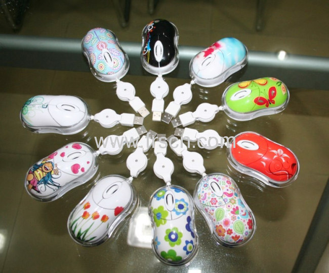 Good mould useful colorful led 3d mouse