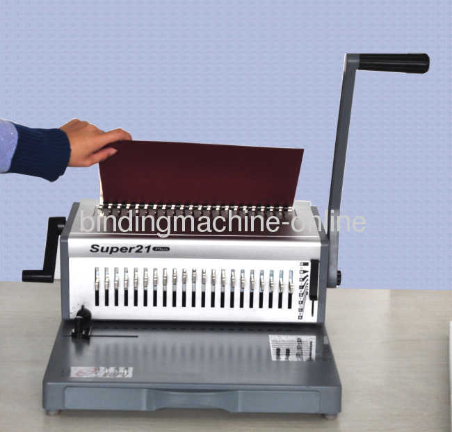 Selectable Punch Pins Comb Binding Machine