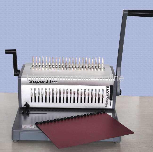 Selectable Punch Pins Comb Binding Machine