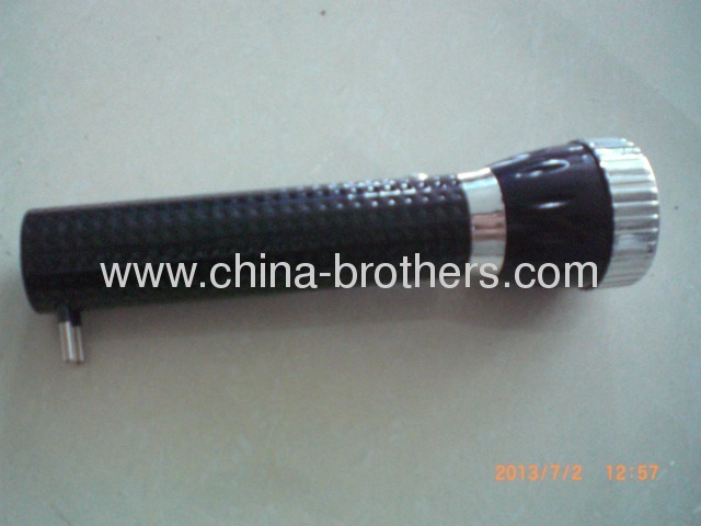 9986 model black version led flashlight 