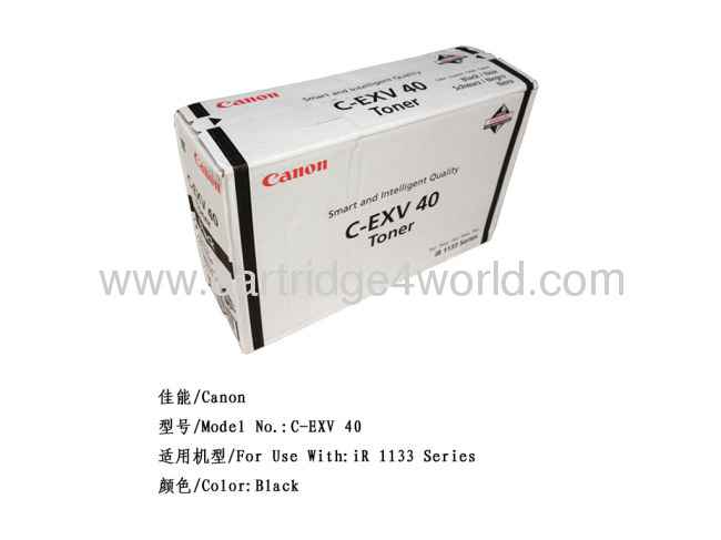 Canon C-EXV40 Genuine Original Laser Toner Cartridge High Page Yield High Quality Factory Direct Sale 