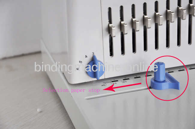Desktop Plastic Ring Comb Binding Machine