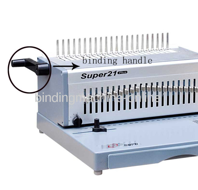 Selectable Punch Pins Comb Binding Machine