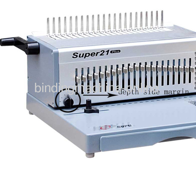 Selectable Punch Pins Comb Binding Machine