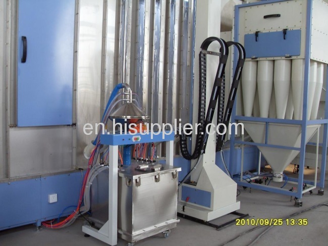 automatic powder coating production line 