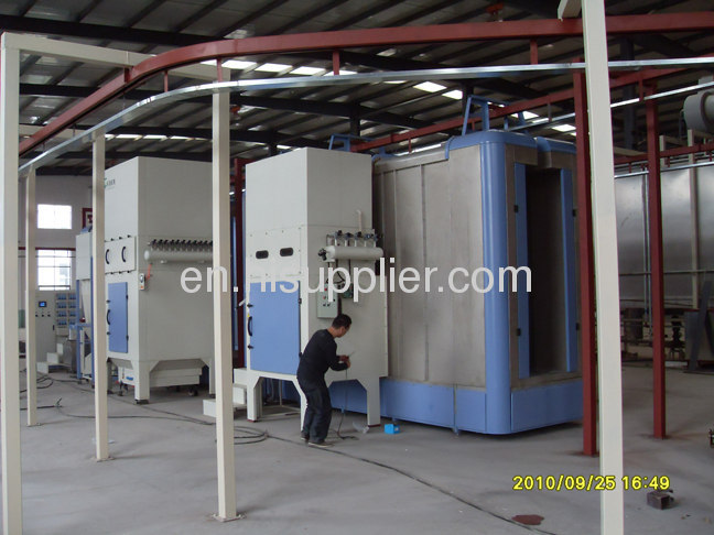 automatic powder coating production line 