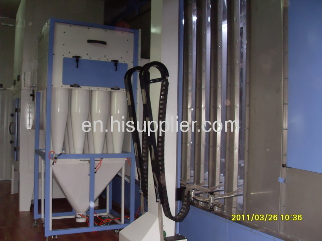 automatic powder coating production line 