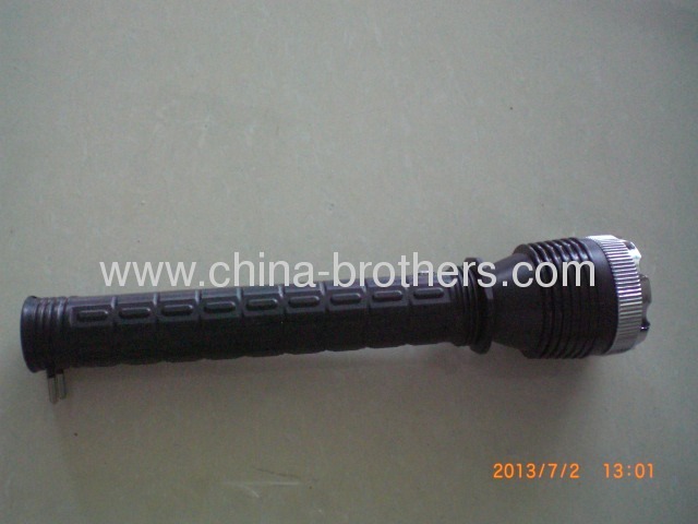 3565 modelhigh brightness led rechargeable torch 