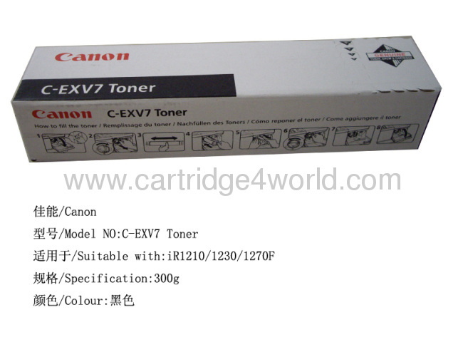 Canon Canon C-EXV7 Genuine Original Laser Toner Cartridge High Page Yield High Quality Factory Direct Sale 
