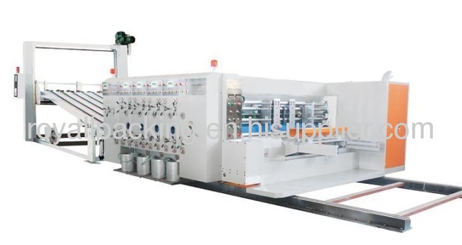 MJZX-7 High speed Flexo Printing, Slotting and Die-cutting Machine (Sun feeder)