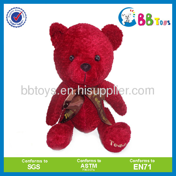 pink teddy bear stuffed toy