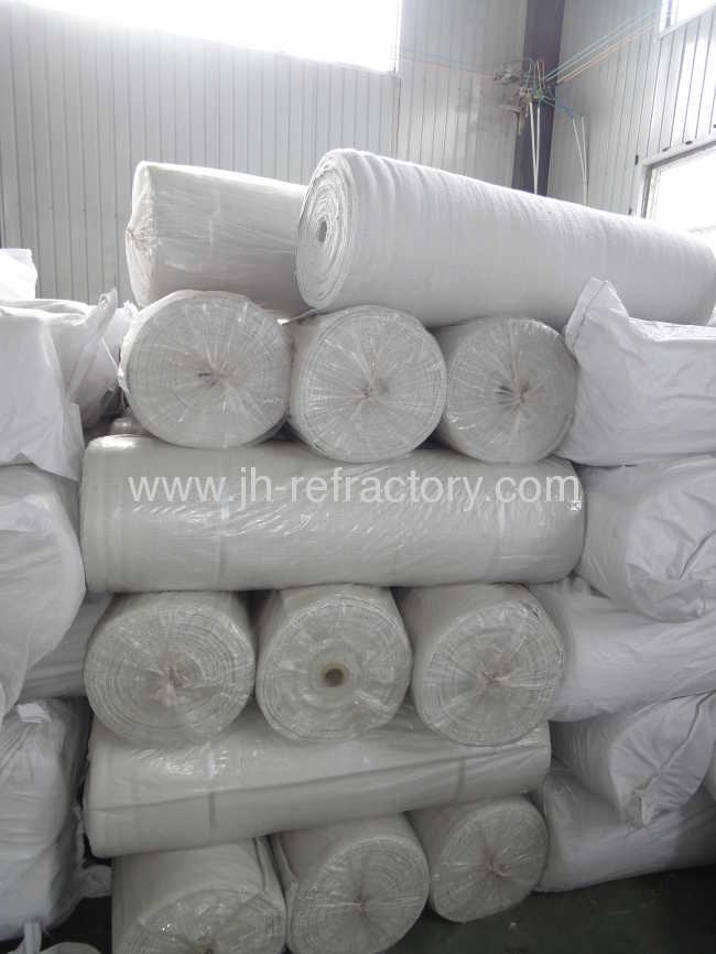 heat insulation refractory material ceramic fiber cloth as curtain