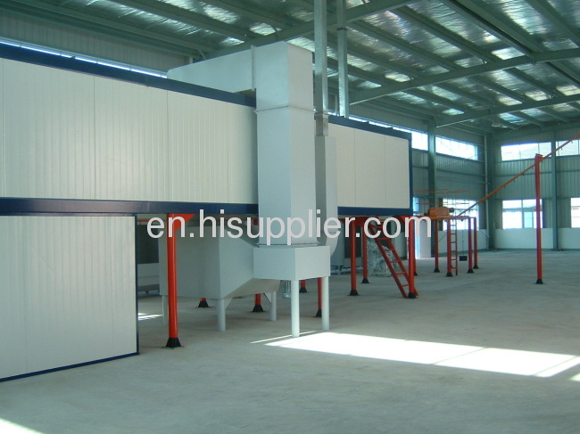 Industrial Condenser Electrophoresis Powder Coating Line Project