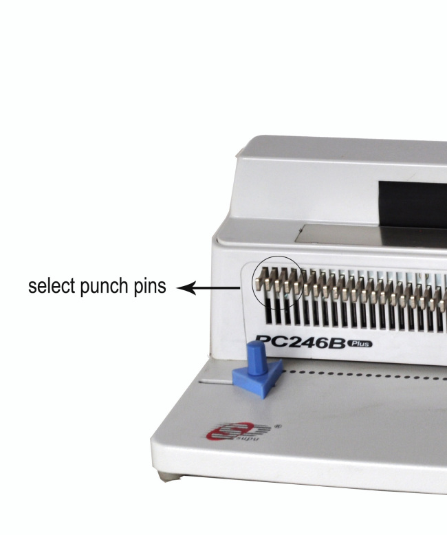 Low Volume A4 Size SpiralBinding Machine