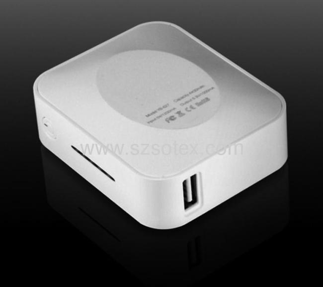 4000mAH USB Rechargeable Portable Mobile Power Supply