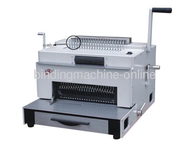 Multi Function Revolver Punching And Binding Machine