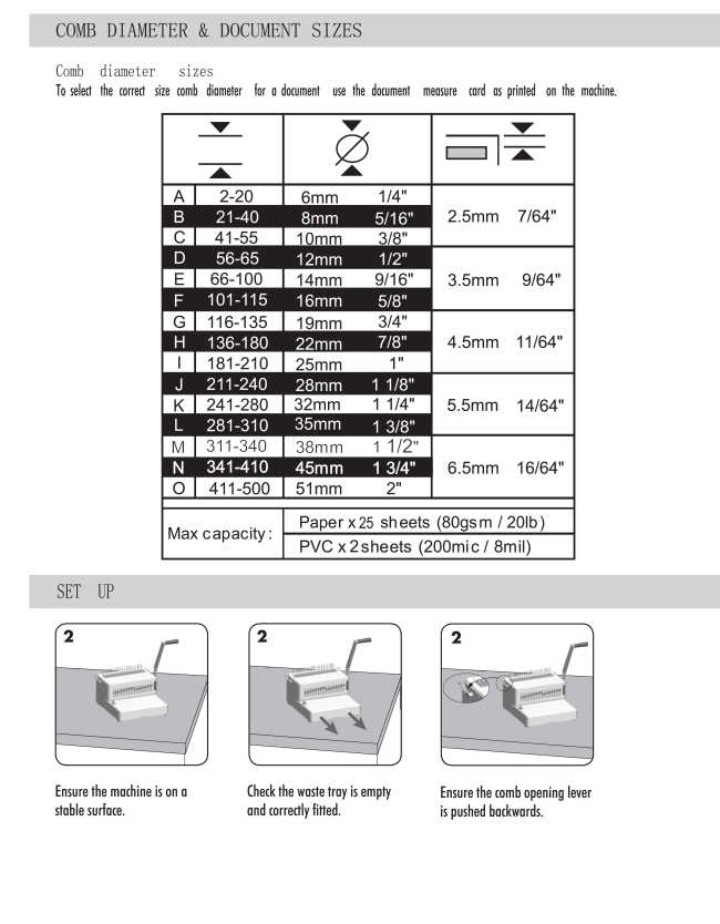 30 Sheet Punch Manual Comb Binding Mchine