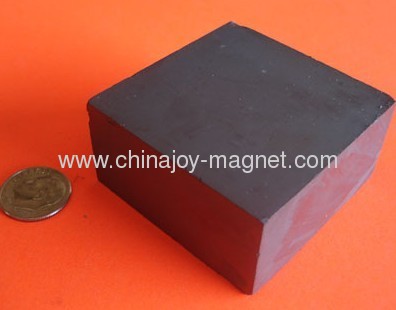 Block Barium ferrite magnet