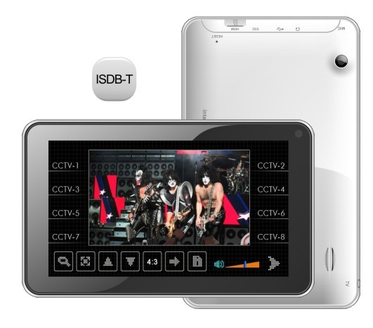 7Dual core with ISDB-T funtion Tablet