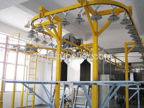powder coating system for fire-extinguisher 