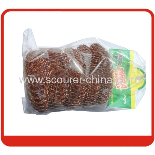 Strong Clean capacity Galvanized Mesh Scourer