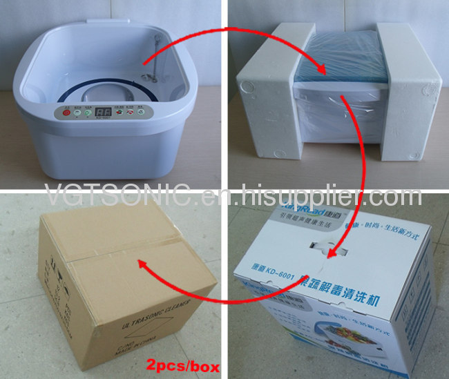 Ozone Vegetable Fruit Sterilizer Ultrasonic Cleaner