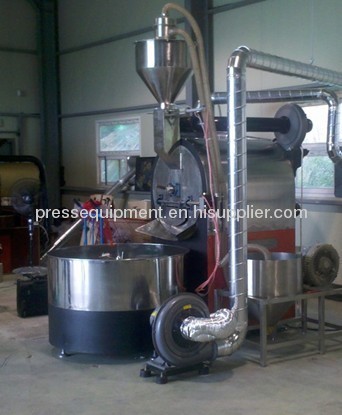 commercial LPG coffee bean roaster