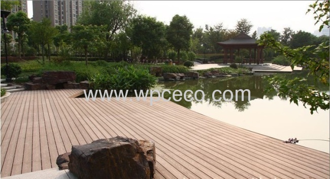 Water resistant laminate flooring/PE flooring